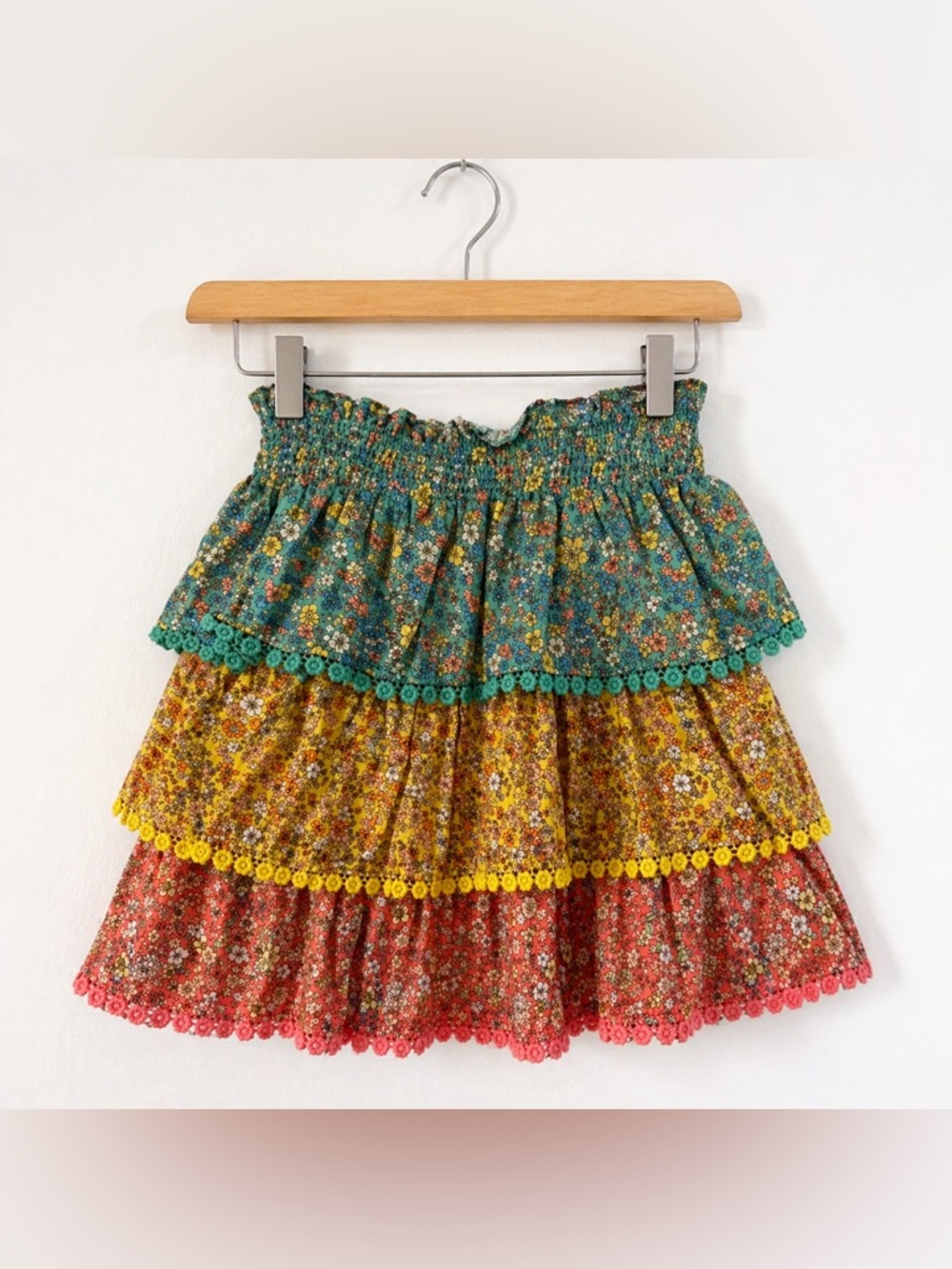 Zimmermann Multicolor Floral Kids Skirt